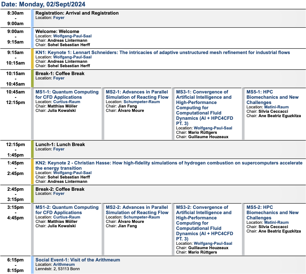 Schedule